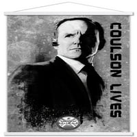 Marvel Comics TV - Marvelovi agenti S. H. I. E. L. D. - Colsen zidni Poster sa drvenim magnetnim okvirom, 22.375 34