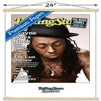 Rolling Stone Magazine - Lil Wayne zidni Poster sa drvenim magnetnim okvirom, 22.375 34