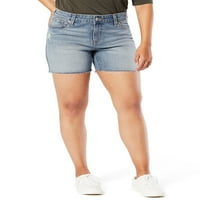Potpis Levi Strauss & Co. Ženske kratke hlače srednjeg rasta