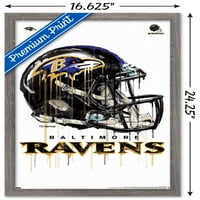 Baltimore Ravens - kaciga za kacigu Zidni poster, 14.725 22.375