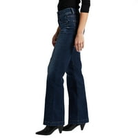 Silver Jeans Co. Ženske traperice za pantalone Avery High Rise, veličine struka 24-36