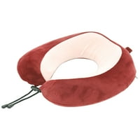 Travelers Club memory foam jastuk za vrat-Red w pink