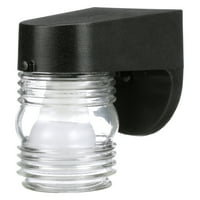 Oslonci na otvorenom Jelly Jar LED kompatibilni fenjer sa sjenilom od prozirnog stakla