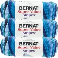 Bernat Super Value Stripes pređe-Oceana, višestruki od 3