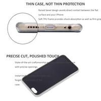 Apple iPhone Plus 6S Plus slučaj, otporan na ogrebotine, transparentno jasan, Clambo Crystal serija slučaj