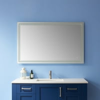 Varese 48 pravougaonik LED osvijetljeni naglasak kupatilo ispraznost zidni nosač ogledalo