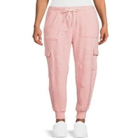 No Bounties Juniors ' High Rise French Terry Cargo Joggers