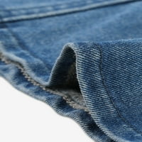 Jedinstvene povoljne traper jakne veće veličine za žene klasična džins jakna sa dugmadima