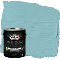 Glidden boja i prajmer za unutrašnjost jednog sloja, Kingston Aqua Blue, galon, stan