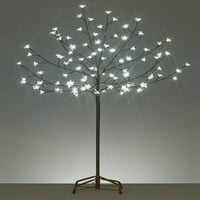 6 ' LED osvijetljeno Drvo cvijeta trešnje-hladna Bijela svjetla