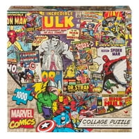 Marvel Comic Collage Puzzle Od 1000 Komada
