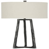 Dizajn potpisa Ashley Peeta tradicionalna Antikna Kositarska završna metalna stolna lampa