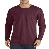 Originalni Dickies muškarci i velike muške Dugi rukav Active Performance džep T-Shirt