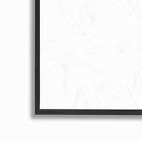 Stupell Industries apstraktna tečnost ljubičasto plava tekstura slika fotografija Crna uokvirena Art Print Wall Art, 24x30
