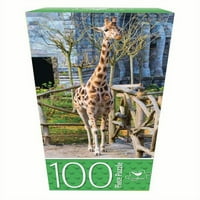 Dječija Kula Slagalica Od 100 Komada-Žirafa