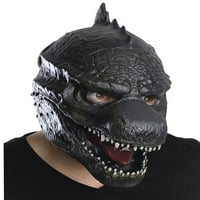 Rubie's Godzilla crna plastična maska za Noć vještica dinosaurusa, za odrasle
