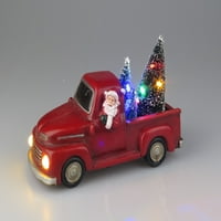 Elegantoss Božić Santa kamion sa šarenim LED svjetlom i mjuziklom sa melodijama,stolnim središnjim dijelovima