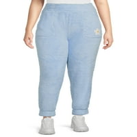 No Boundaries Juniors Plus Size Plišane Pantalone Za Trčanje