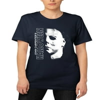 Ženski Juniori za Noć vještica Michael Myers grafički Tee sa kratkim rukavima