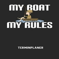 Brod moja pravila-Planer imenovanja: za mjesečne i dnevne obaveze-planirajte i strukturirajte svoje dane