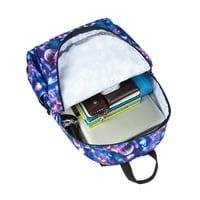 - Cliffs Unise Veleprodaja 18 Galaxy štampani ruksak jednostavan uzorak torba za knjige klasični putni ruksak
