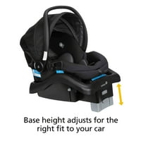 Sigurnost 1ˢᵗ comfort autosjedalica za dojenčad, crna noć