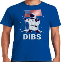 Grafički America Funny Dibs 4. jula Dan nezavisnosti muške T-Shirt