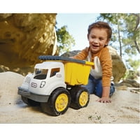 Little Tikes Dirt Diggers 2-in-Dump kamion, igračko vozilo za igru sa kantom koja se može ukloniti, unutrašnja igra na otvorenom, žuta - za djecu i malu djecu, dječake i djevojčice djecu od 4+ godine
