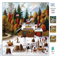 Buffalo Games Charles Wysocki-Vermont Maple Tree Tappers-Jigsaw Puzzle