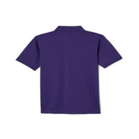 Francuski Tost Dječaci 4-Školska Uniforma Kratki Rukav Rastezljiva Polo Majica Sa Vlagom
