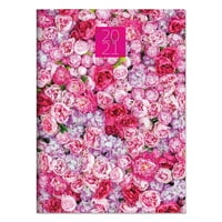 Medij za zabavu ružičastog božura 7,5 x10, 25 cvjetni mjesečni planer