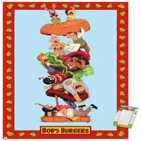 Bob's Burgers-Burger Wall Poster, 22.375 34