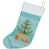 Charolais krava božićne božićne čarape