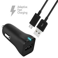 Ixir ZTE Blade a Charger Micro USB 2. Komplet kablova kompanije TruWire { Car Charger + Micro USB Cable} pravo digitalno adaptivno brzo punjenje koristi dvostruke napone za do 50% brže punjenje