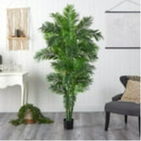 Skoro prirodni 6 'Curgy salon palmi umjetno stablo, zeleno