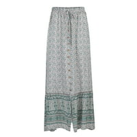 Ljetne haljine za žene dame visokog struka Modni dnevni trend tiskane rufff suknje Trendi maxi midi mini