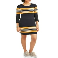 No Bounties Junior's striped džemper haljina