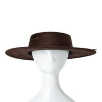 Time and Tru ženski čokoladni Nautičar šešir za odrasle sa ukrasima od užeta