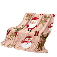 Pogodno prekrivači Miyuaadkai je pliš i zagrljaj lagano meko za sofe božićne pokrivačke krevete-dekemat kućni