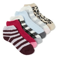 Joyspun ženske udobne čarape za gležanj, 6 pakovanja, veličina 4-10