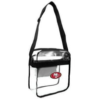 Mala zemlja-NFL Clear Carryall Cross torba za tijelo, San Francisco 49ers