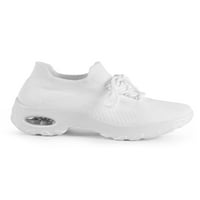Ultra lagane minimalističke ženske cipele za hodanje u bijeloj boji