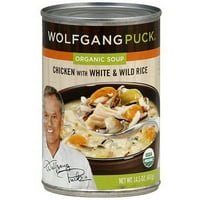 Wolfgang Puck organska Pileća supa sa bijelim i divljim pirinčem, 14. oz