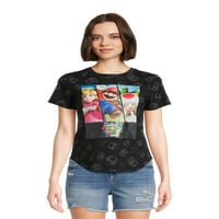 Super Mario ženska grafička majica sa kratkim rukavima, veličine XS-3XL