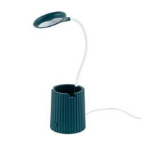 Oslonci LED prstenasto svjetlo Organizator stolna lampa, Teal, mat finiš