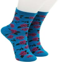 Betsey Johnson dame 5PK cvjetne šarene čarape za posadu