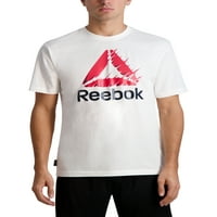 Reebok muške i velike muške pruge atletske grafičke majice, do veličine 3XL