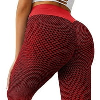 Muxika joga hlače za žene visokog struka Tummy Control Butt Dižiming vježbanja za žene plus veličina Stretch