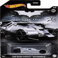Vrući točkovi Batman igrački automobil, tamni vitez Batmobile 1: Kolekcionarno vozilo