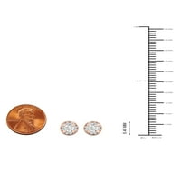 Imperial CT TDW Diamond 10k naušnice od ružičastog zlata